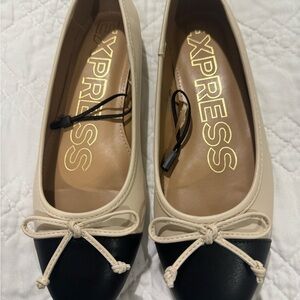 Express Round Toe Ballet Flats